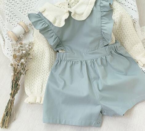 子供用アパレル　連体服　ロンパース　パンツ　73-110