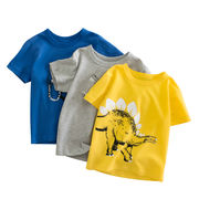 恐竜シリーズ 子供の夏服 子供の半袖 Tシャツ 男の子半袖 韓国の子供服