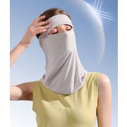 花粉・飛沫・ウイルス対策 日焼け防止 自転車 マスク フェイスマスク フェイスガード 帽子 登山 レディース