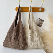 【特価商品】レディース・編み物・毛糸のバッグ・ニットバッグ・大人気
