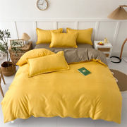 ナチュラルでシンプルなデザイン シート 春 夏 シンプル 寝具 チェック柄 小さい新鮮な 掛け布団カバー