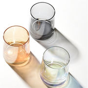見なきゃ損する INSスタイル ガラス 家庭用 カップ ワイングラス 飲料用ガラス 小さい新鮮な