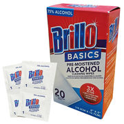 ブリロ ベーシック クリーニング ワイプス アルコール Brillo BASICS CLEANING WIPES ALCOHOL