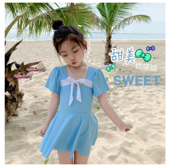 韓国風子供水着 キッズ 女の子 ベビー 子供用 オールインワン　連体水着 uvカット キッズ水着