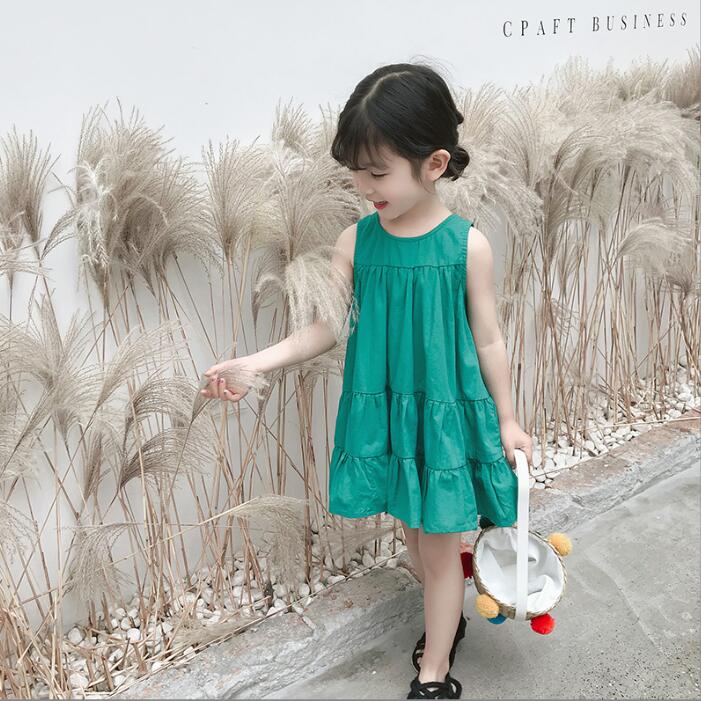 子供服夏服★女の子半袖ドレス★ファッションドレス子供服★韓国風子供夏服★90-140