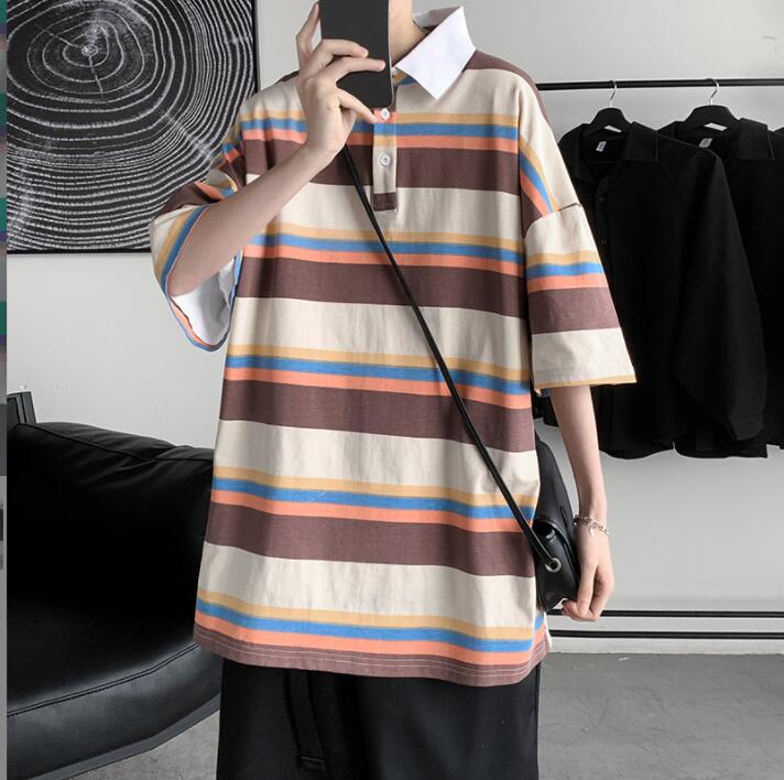 韓国風  Tシャツ　半袖Tシャツ　夏の新しい　スポーツウェア　ファッションTシャツ★S-3X