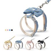 ペット用品 ハーネス 猫 猫用 胴輪 お出かけ 簡単装着 お散歩 お出かけ リード