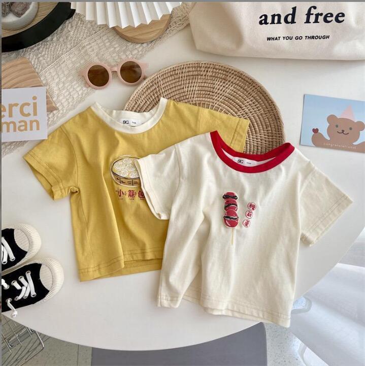 超人気韓国風ベビー服　夏半袖Tシャツ　　赤ちゃん Tシャツ，ファッションTシャツ★73-120