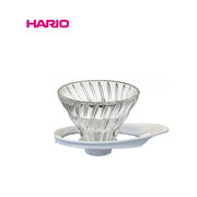 2022 新作『HARIO』V60 耐熱ガラス透過ドリッパー 01　VDGR-01-W（ハリオ）