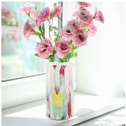モザイク ガラス 花瓶 ユニークなデザイン デザインセンス カジュアル 自宅 装飾