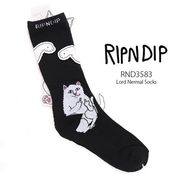 リップンディップ【RIPNDIP】Lord Nermal Socks 靴下 ハイソックス メンズ レディース ロードナーマル