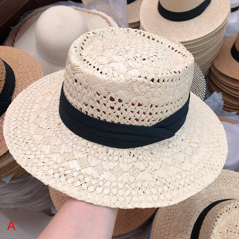 麦わら帽子　帽子　つば広　ハット　夏　日焼け止め　UVカット　紫外線対策　ファッション