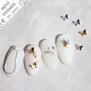 キラキラ蝶々 ネイルアート ネイルパーツ ネイル用品 ネイルストーン デコパーツ DIY素材 韓国風