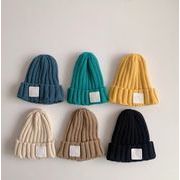 秋冬  ファッション  ニット  ハット  男女兼用  シンプル  キッズ帽子  ニット帽  子供帽子