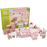 おもちゃ　子供　玩具　部屋　ままごと　mini　家具　エミュレーション　木の玩具　22つ