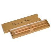 マグネットペンシルボックス 鉛筆3本セット クレヨン・デ・フランス ギフト 文房具 筆記用具