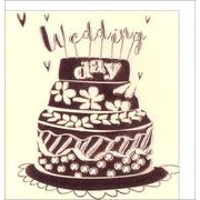 グリーティングカード 結婚祝い・ウェディング「ウェディングケーキ」