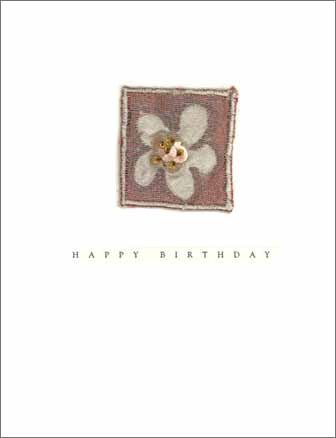 グリーティングカード 誕生日/バースデー「花」