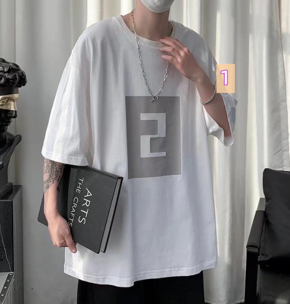 22春夏新作 メンズ 男 カジュアル 半袖 丸首 プリント トップス Tシャツ インナー 2色 M 5xl Www Watsons Biz Id