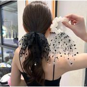 2022夏新作 ヘアピン 発縄2色 レディース ヘアロープ 韓国ファッション ヘアアクセサリー 可愛い  髪飾り
