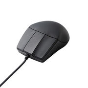 エレコム 3D CAD向け3ボタンマウス 有線 ブラック M-CAD01UBBK