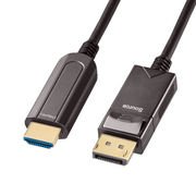 サンワサプライ DisplayPort-HDMI変換光ファイバーケーブル　10m KC-D