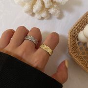 指輪　リング　アクセサリー　シンプル　INS　 調節可能　韓国ファッション