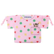クレヨンしんちゃん パジャマ型きんちゃくポーチ ピンク