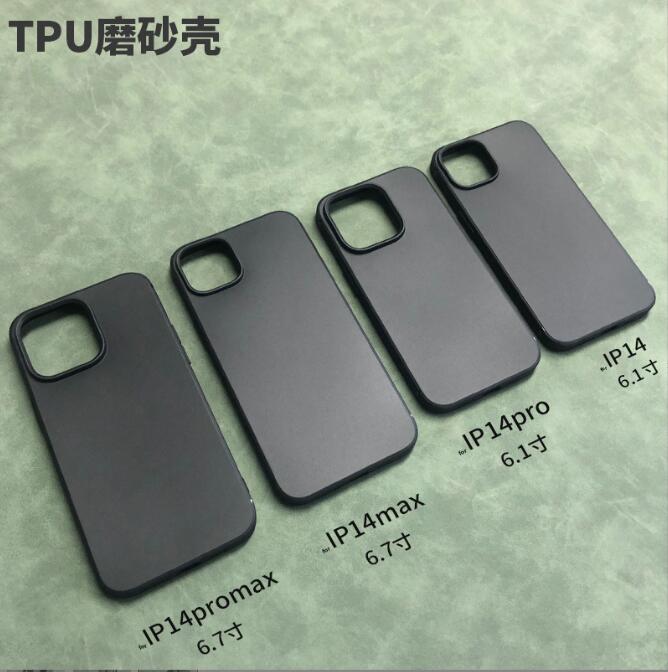 新作 iPhone 14携帯ケース  研磨黒  アップル14 pro 携帯ケース アップル14 promax 卸売