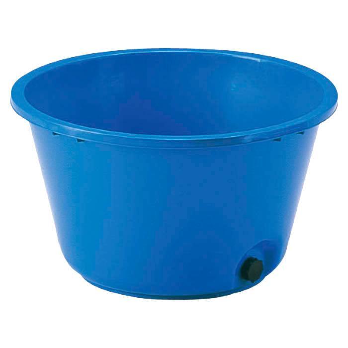 塩水選容器 #85 排水栓付 88L アロン化成ブルー