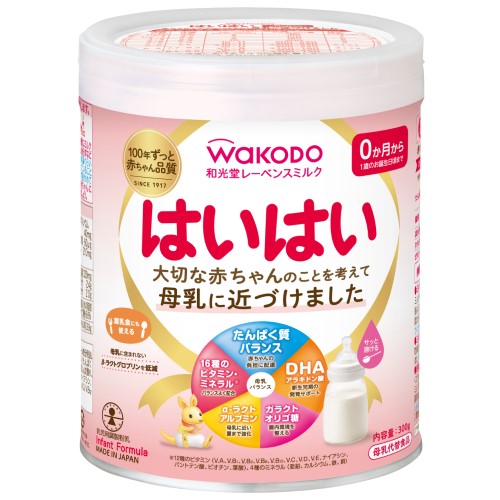 アサヒグループ食品（WAKODO） 調製粉乳 レーベンスミルク はいはい 300g