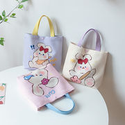 ミニトートバッグ　エコバッグ　デザイン　ファッション　レディース　ウサギ　かわいい