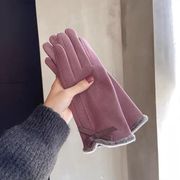 手袋　秋冬　スマホ対応　蝶結び　レディース　韓国ファッション　