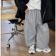 韓国風子供服 キッズ服 ズボンボトムス カジュアル  スラックス  厚手 裹起毛 子供服  かわいい2色