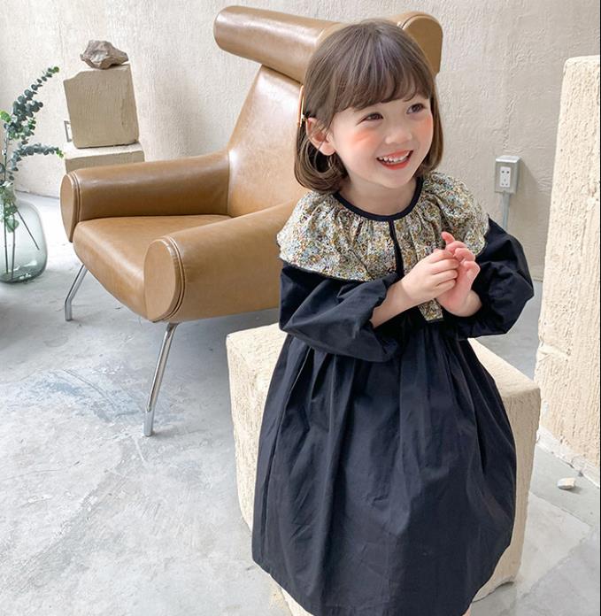 2022秋冬新品★子供服　トップス　ワンピース　90-130cm