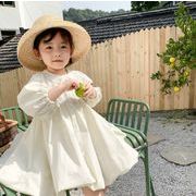 2022  人気   韓国子供服  レース ワンピース  女の子 ベビー服     キッズ服 子供服  スカート  長袖