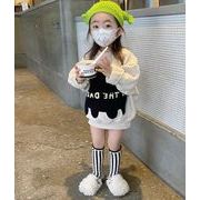 INS 人気 韓国子供服 子供服 ベビー服 長袖 トップス  パーカー  Tシャツ    女の子  男女兼用 キッズ服