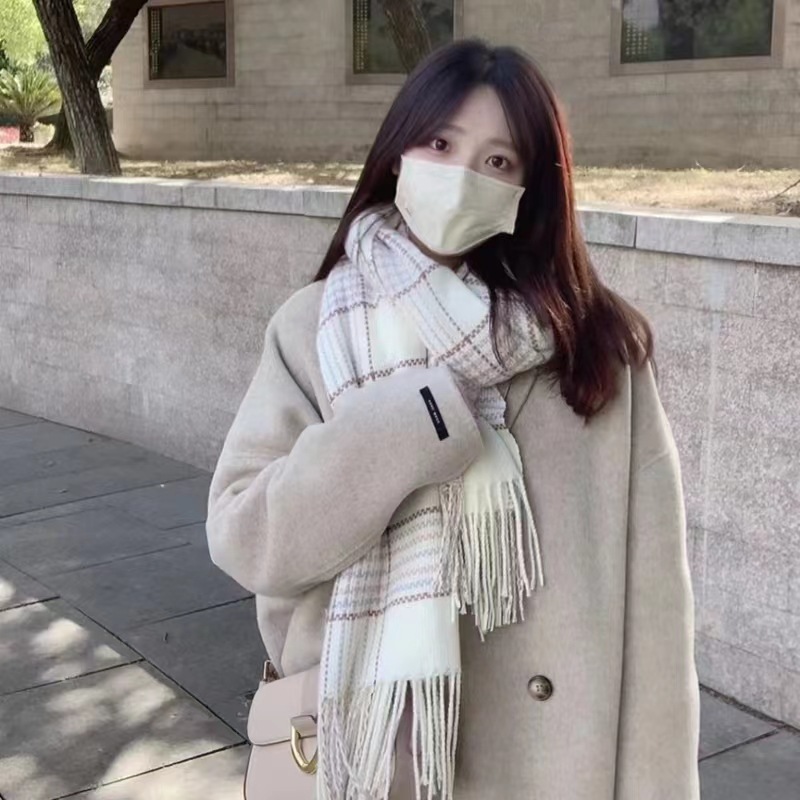 【秋冬新しい】韓国ファッションレディース マフラー 男女兼用  防寒 プレゼント ストール