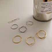 【大人風】金アレ対応素材　S925コーティング silverring    リング   指輪