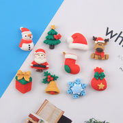 新入荷デコパーツ DIY素材クリスマス デコ素材 サンタクロース手芸用品衣類と靴帽子アクセサリー