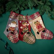 新品★クリスマスデコレーション用品クリスマス靴下キャンディ袋 クリスマスツリーストラップ