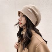 【2022秋新作】韓国風レディース服 　ニット帽子　ハット　オシャレ　きれいめ