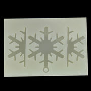 人気 石鹸ローソク アロマキャンドル 素材 アクセパーツ UV樹脂レジン 蝋燭 クリスマス モールド 雪の華