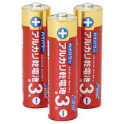 ARTEC ハイパワーアルカリ乾電池単3形(3本組) ATC94500