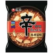 【韓国】　辛ラーメン　 BLACK  豆腐キムチラーメン  127g   60100290 　