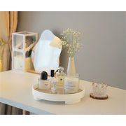 トレイ ドレッシングテーブル アロマセラピー 香水 化粧品 ストレージディスク オシャレ デスクトップ