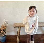 韓国風子供服 子供服 裹起毛 スウェット  トップス パーカー厚手  秋冬 キッズ服 トップス   女の子