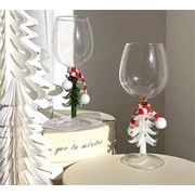 素敵なデザイン INSスタイル カップ アイデア 装飾 ハイフット クリスマス カップル カジュアル グラス