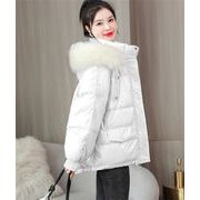 女性らしくて冬に人気アイテム タートルネック 保温 中綿ジャケット 短いスタイル 気質 毛皮の襟