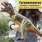 【予約商品納期約1ヶ月】【訳あり】 玩具 恐竜 ティラノサウルス 特大 60cm 置物 鳴く バースデ